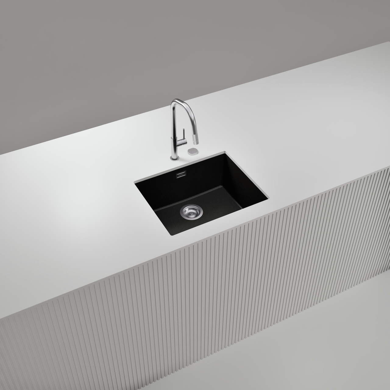 Dřez FORMHAUS D-100LS NERO